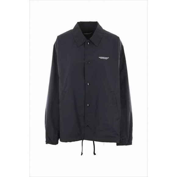 Undercover Casual Black Nylon Jacket With Graphic Detailing - NWT